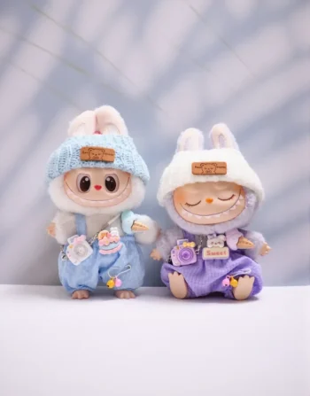 Labubu baby clothes ice cream bib suit