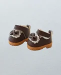 Brown princess shoes