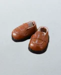 Brown uniform shoes