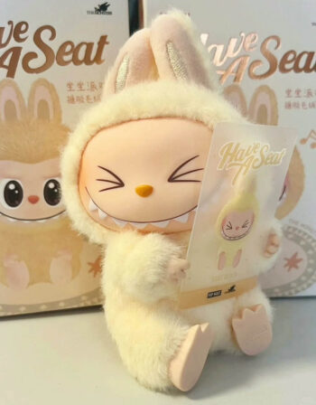 Labubu Monsters Have a Seat Series Plush Pendant