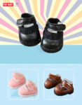 Labubu multicolor cute lace leather shoes