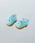 Blue princess shoes