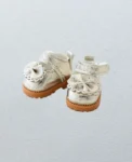 Golden princess shoes