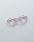 Powder rimmed glasses