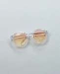 Pink-yellow gradient glasses