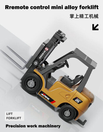 Bluetooth remote control mini alloy forklift-Electric engineering model